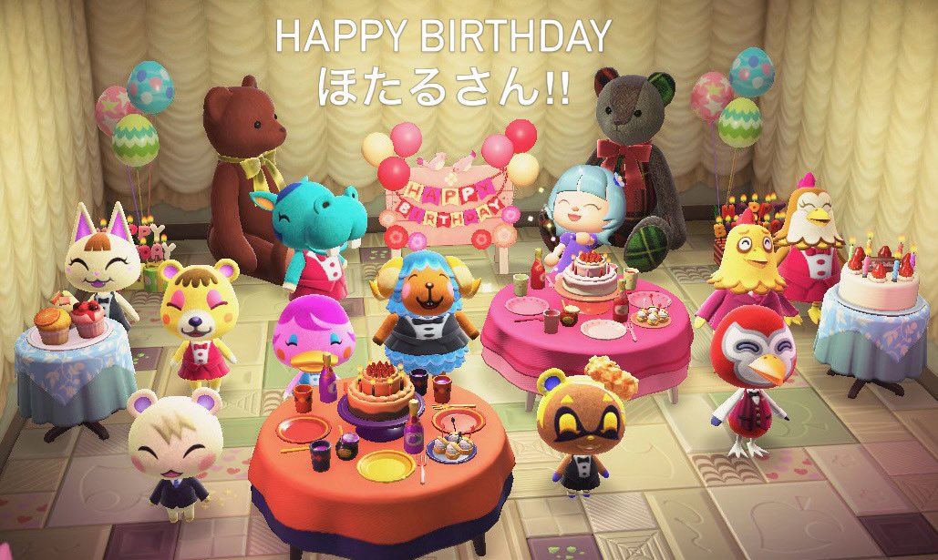 いつも優しい ほたるさん <a href="/t_hotaru/">ほたる</a> 💕
🎂お誕生日おめでとうございます🎉

笑顔いっぱいの良い一年になりますように✨✨
島民一同より