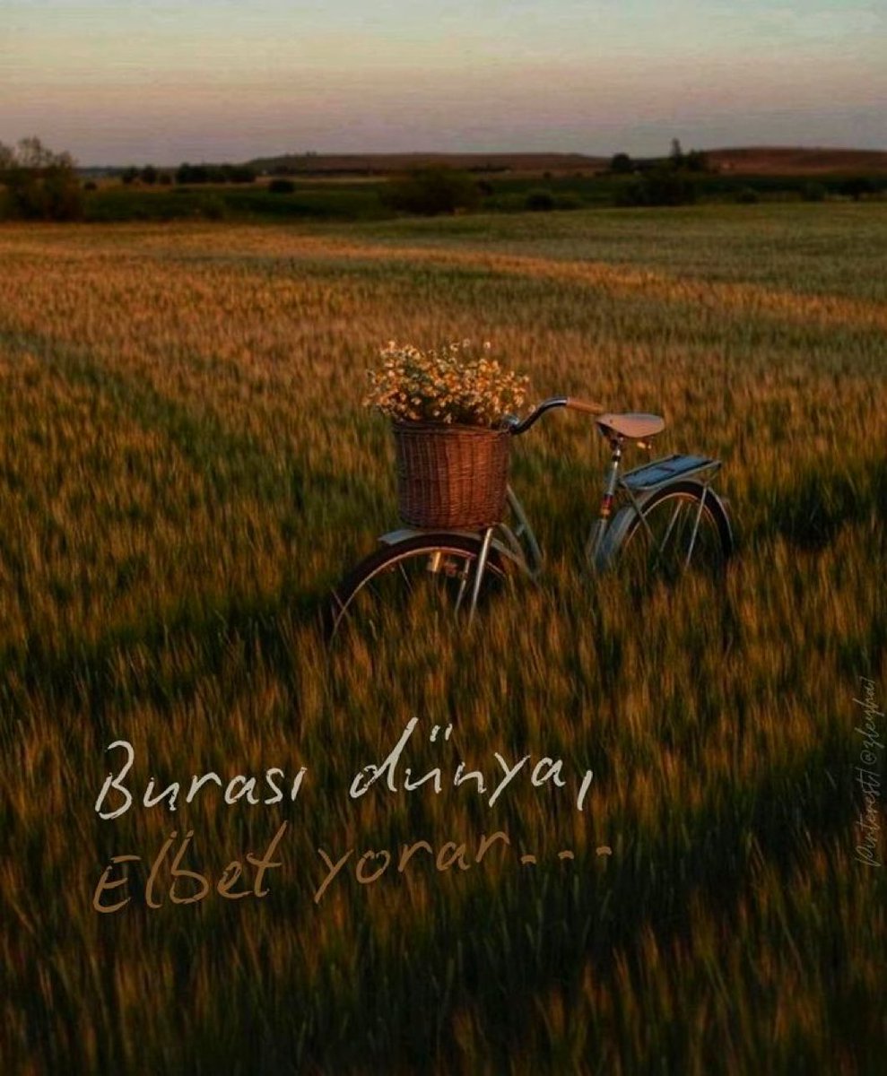 “Burası dünya, elbet yorar.”