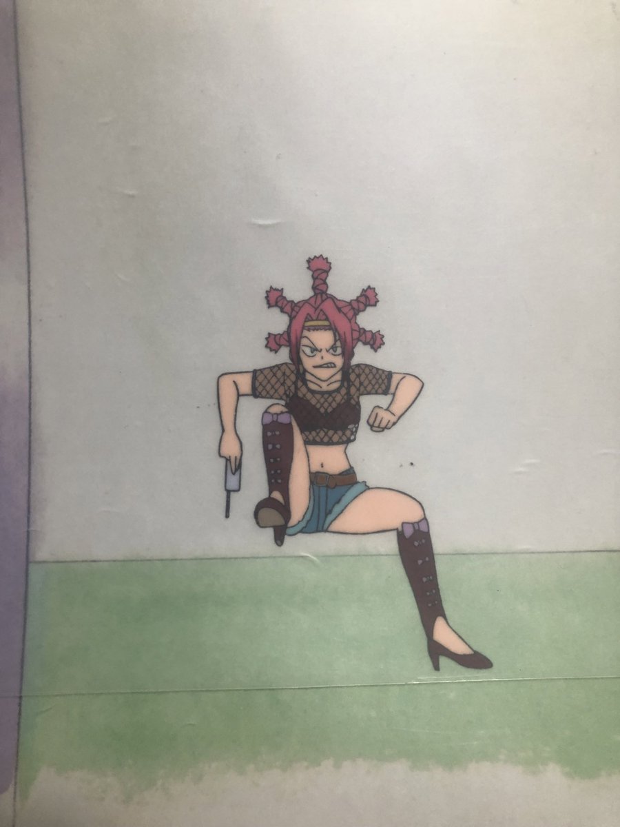 旧ハンターハンターのメンチのセル画買っちゃった