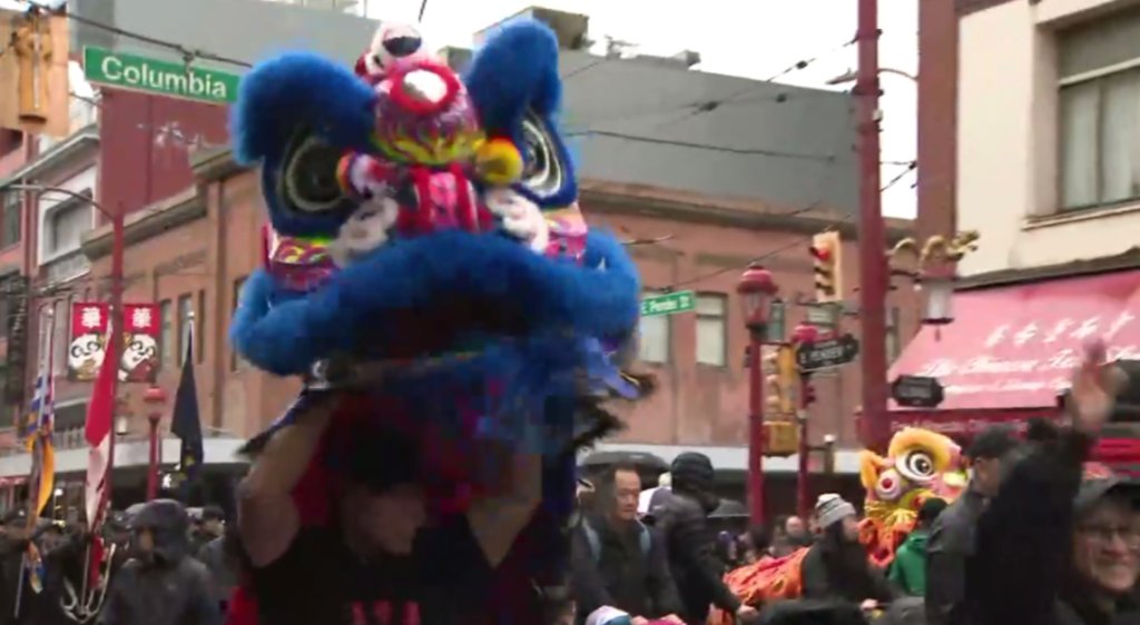 2026 Lunar New Year's parade today in Vancouver. It rained a bit at the beginning!