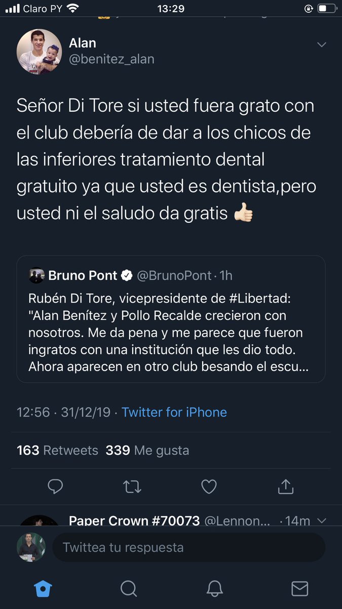 Como estarán estos dos cuando se vean las caras jajajaj que lindo es el futbol.