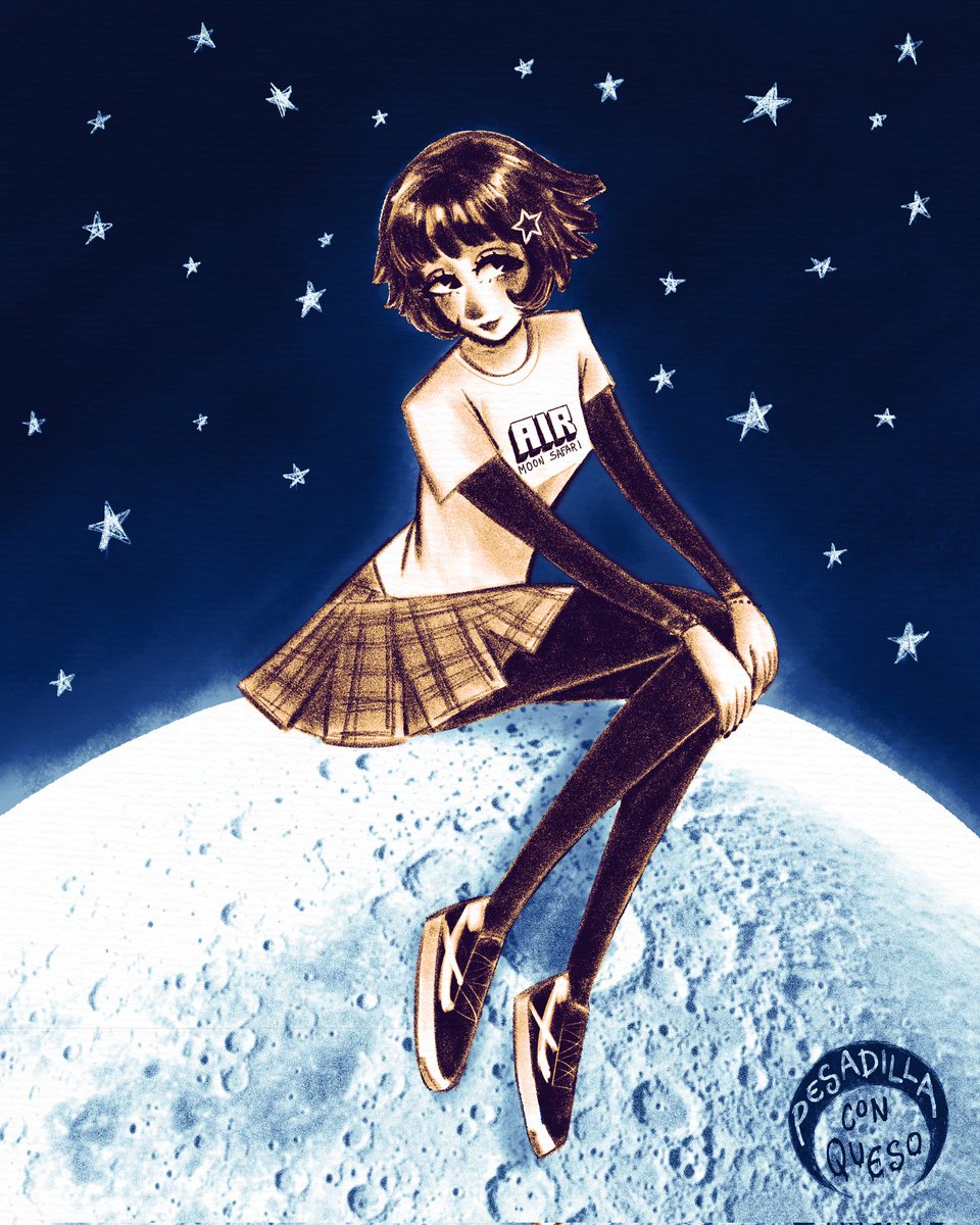 Birthday girl 🌙✨

#digitalart #selfportrait