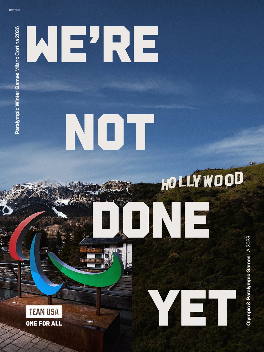 Team USA never stops. 🇺🇸

#WinterParalympics up next this March... then all eyes turn to <a href="/LA28/">LA28</a>.