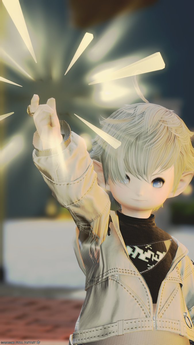 おはぽん☀️ 時間よ止まれ！ #おはララ #FF14 #ララフェル