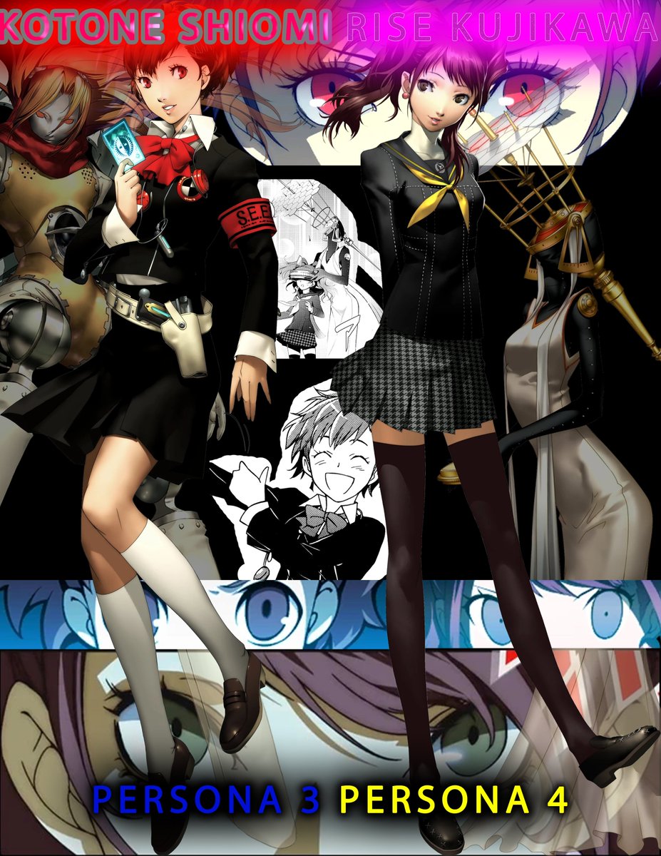 Bren_296's tweet image. The 2 Best Persona Characters
