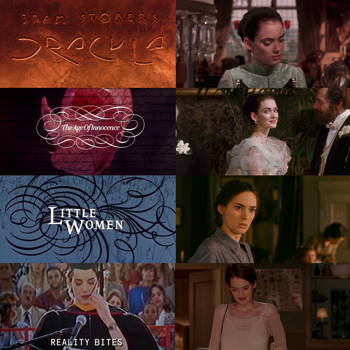 gilmxres's tweet image. this generational film run…winona ryder the actress that you are