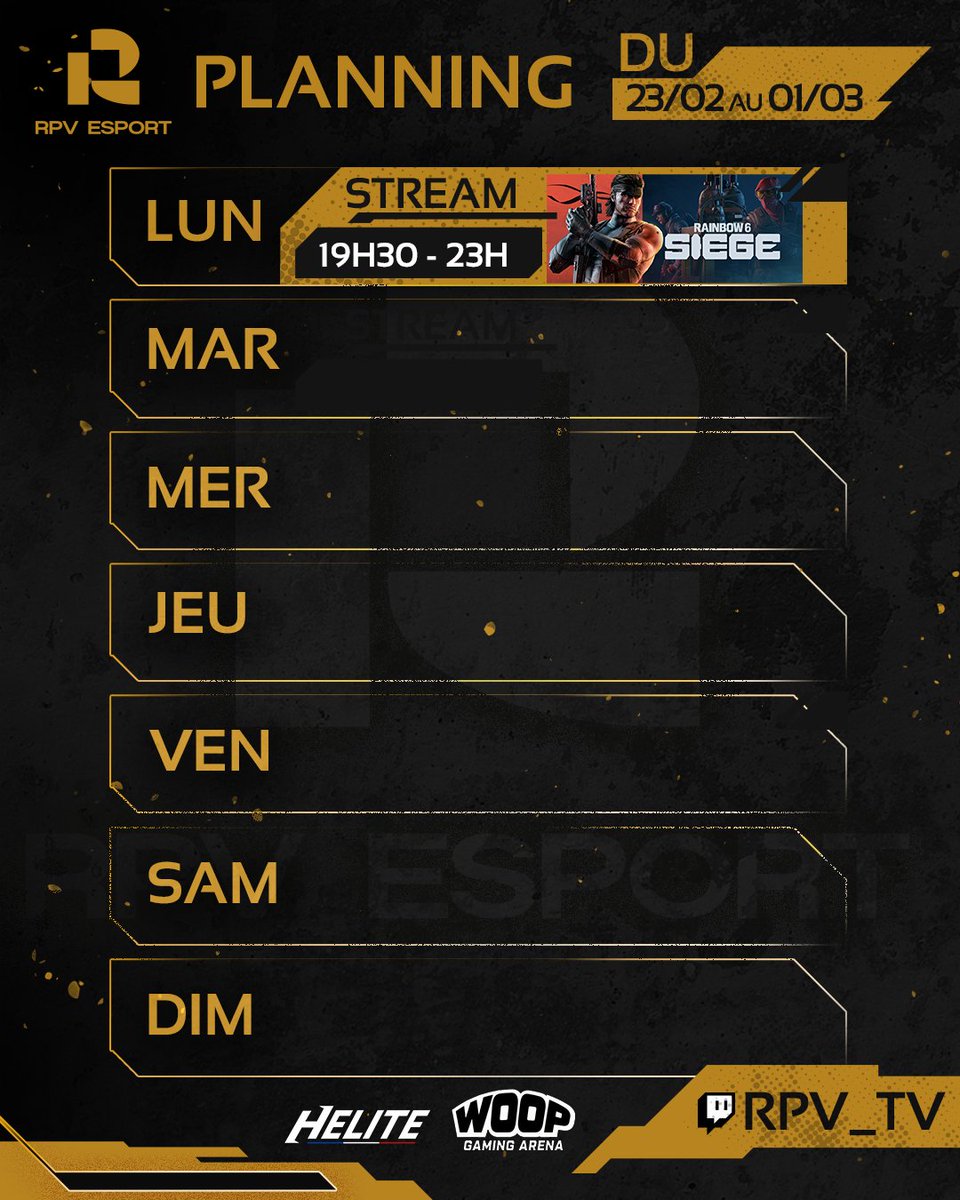 EsportRPV's tweet image. 🧨STREAM🔫

Leptitmen ce cosplay en Snake pour des entrées explosives en ce début de semaine!

RDV a 19H30👇
twitch.tv/rpv_tv