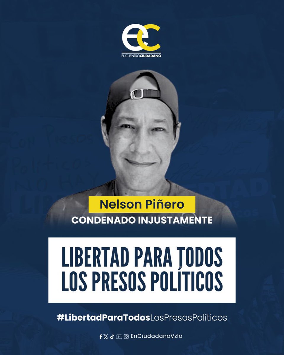 ¡Libertad para los presos políticos y cese a la persecución!

Es inaceptable que las personas sean encarceladas por sus ideas y su lucha por la libertad y la democracia.

Nos unimos en una sola voz para exigir la liberación inmediata de todos los presos políticos; el fin de la