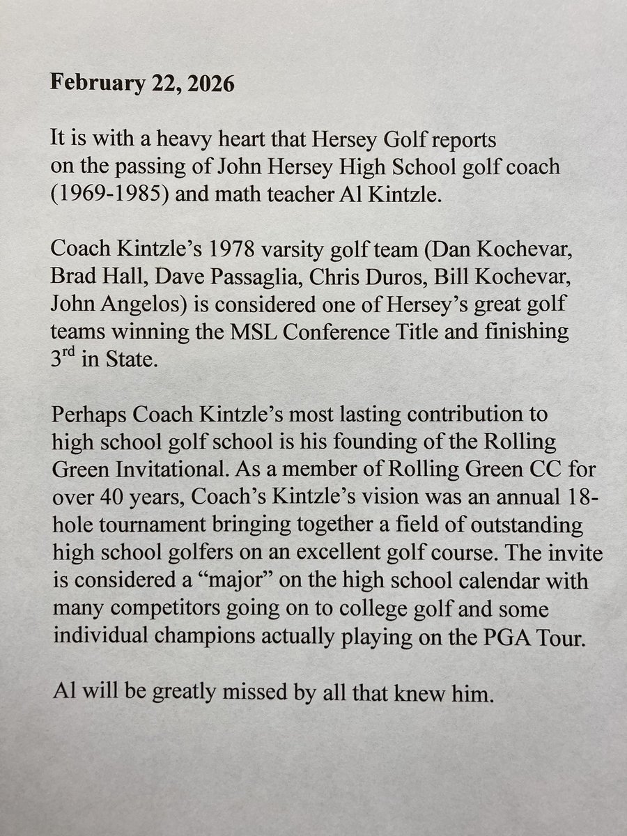 Hersey Boys Golf tweet media