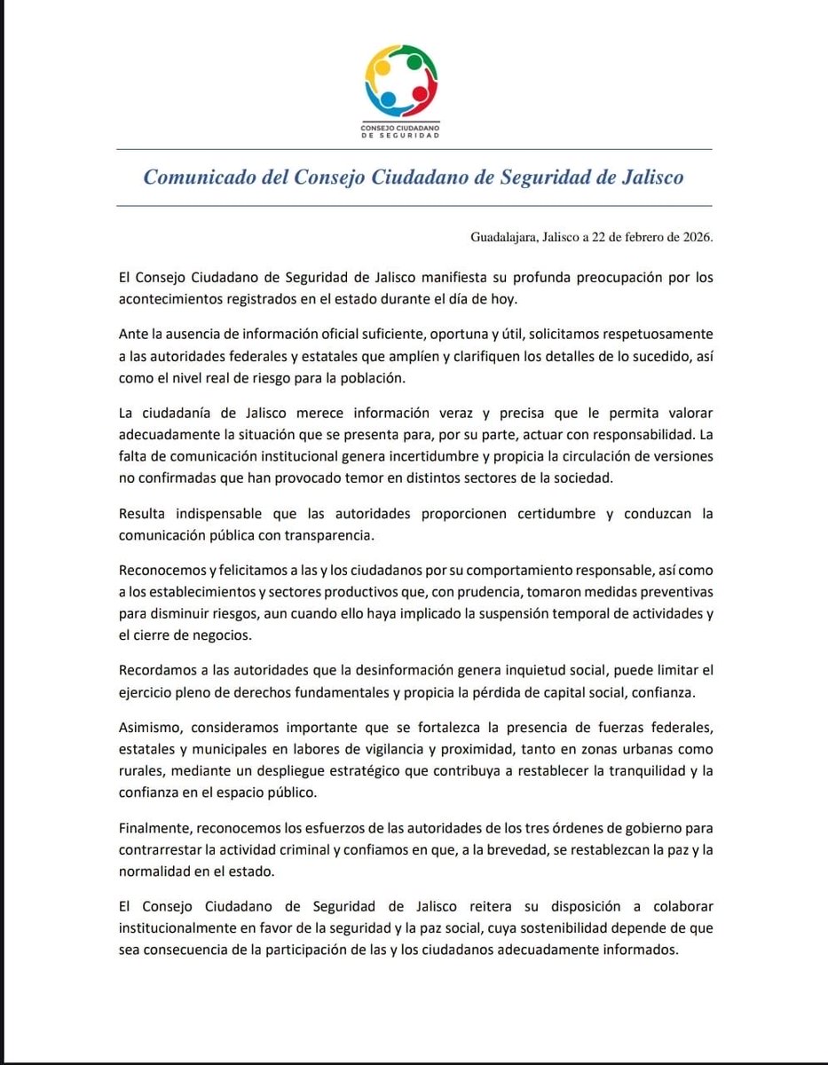 Consejo Ciudadano de Seguridad tweet media
