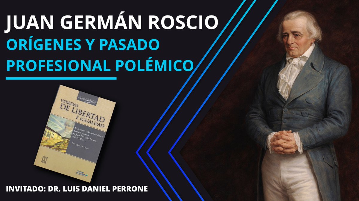 No se pierdan este Capítulo de estreno con el Prof. Luis Daniel Perrone sobre Juan Germán Roscio:

youtu.be/bJ19cSFkAD8
