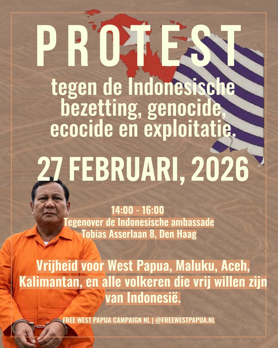 Free West Papua Campaign (Nederland) tweet media