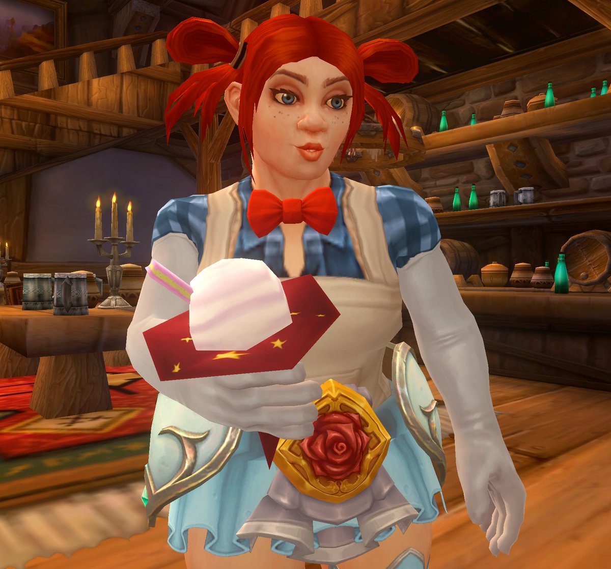 MistweaverLily's tweet photo. This is a Wendy!! 🍔🍟🍦
#worldofwarcraft #narcissusaddon #Wendys https://t.co/ZQNUDG5CF0