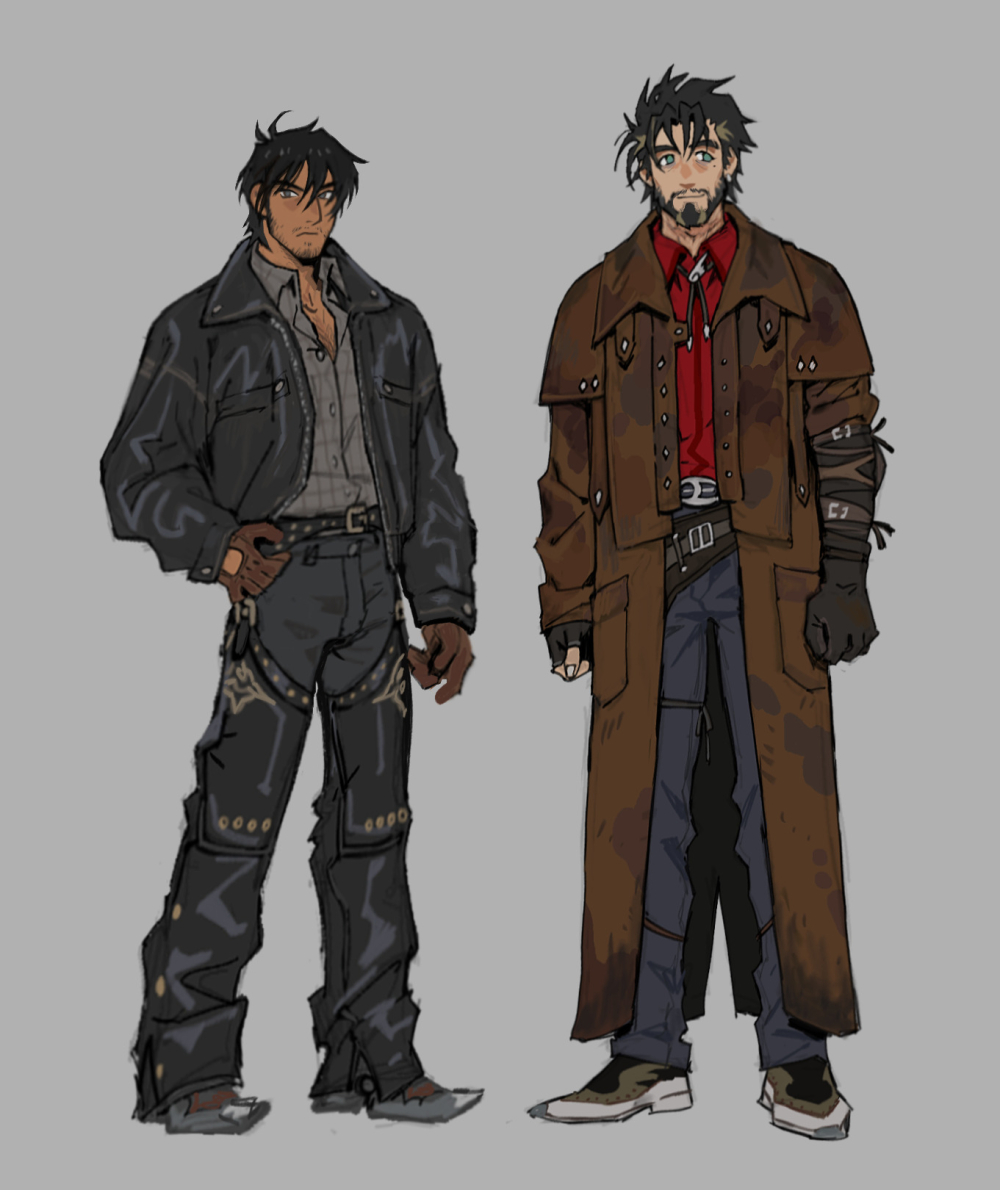 atanerrum_'s tweet photo. vashwoody things ive done for @eleven_els post canon au (i designed wolfwood🤓) #trigun #vw https://t.co/Alm4onrxjH