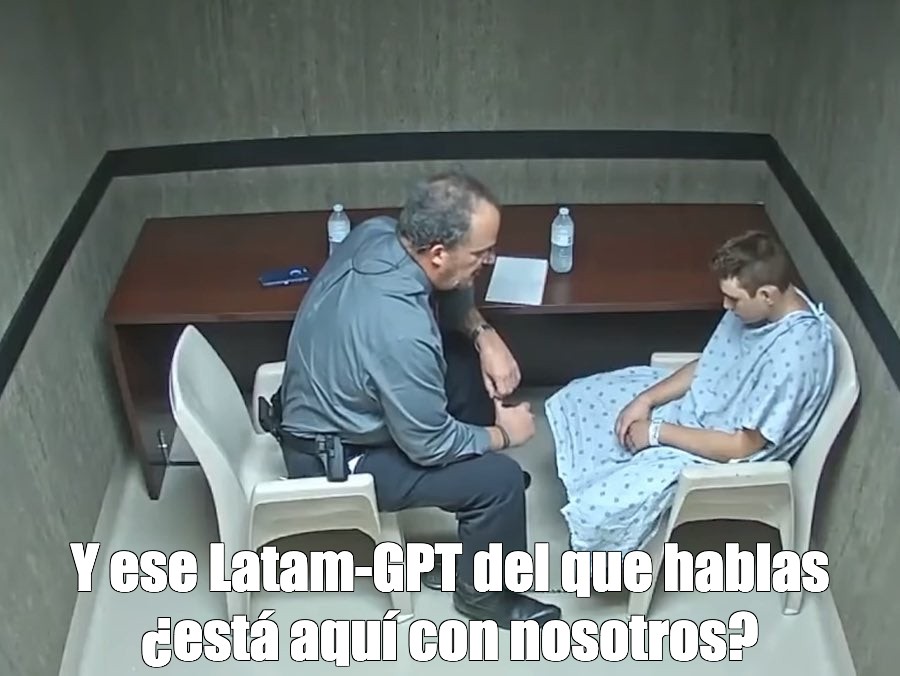 ojtlini's tweet photo. @AgendaCAF @cen_ia Y ese Latam-GPT del que hablas ¿está aquí con nosotros? https://t.co/nppwZgqpqR