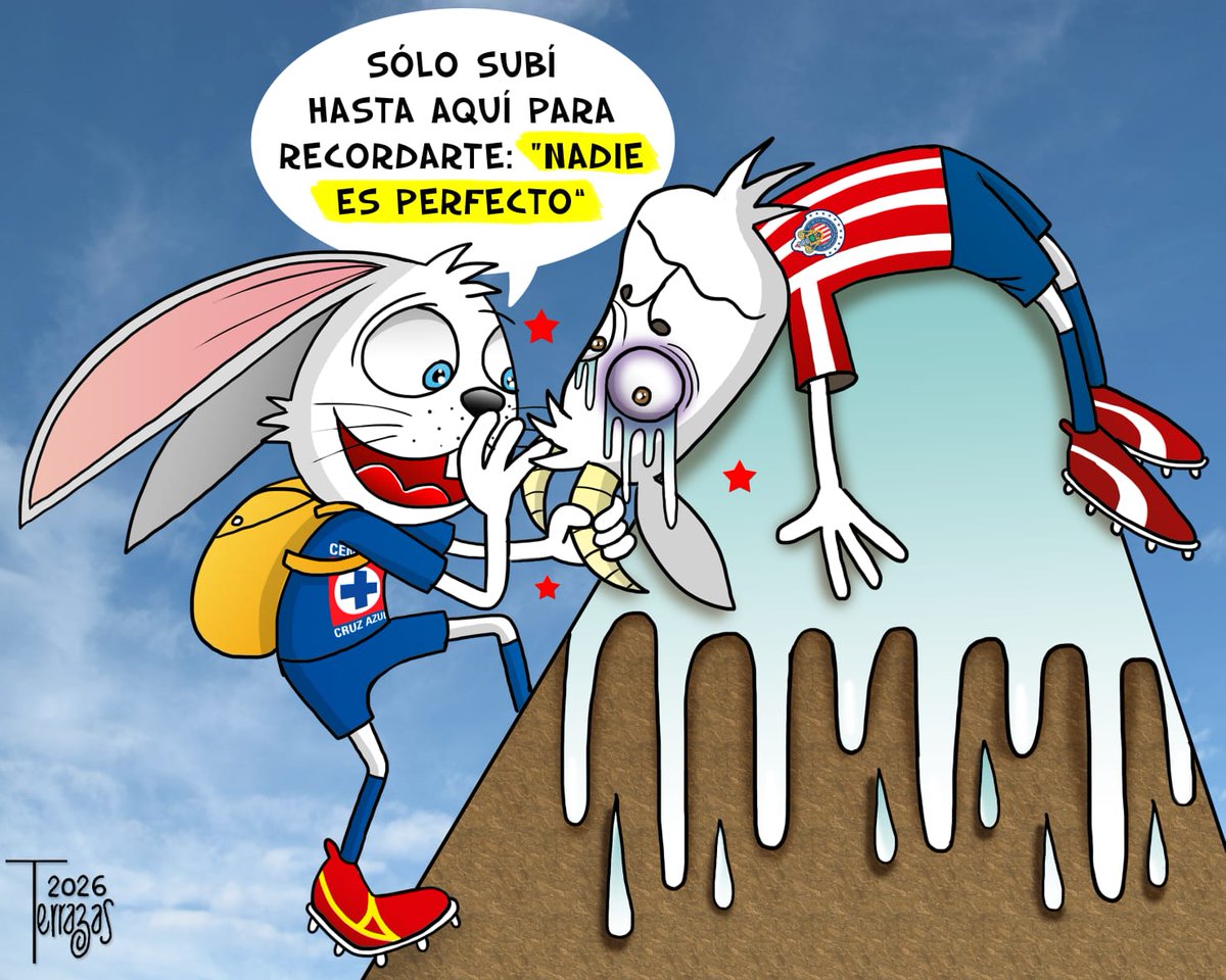 ¿Será que Chivas se desploma después de que les quitaron el invicto? 🤔🐐

🎨#ElHumorDeTerrazas por <a href="/juanterrazas/">JUAN TERRAZAS</a>  

👉 elesto.mx/40oLOVS