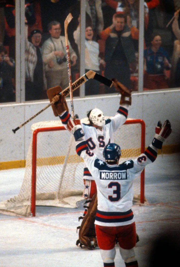 BGSUHKY's tweet photo. 46 Years Ago Today We Believed in Miracles 🇺🇸

🥇 Ken Morrow
🥇 Mark Wells

#OlympicFalcons https://t.co/7hafHkXSeB