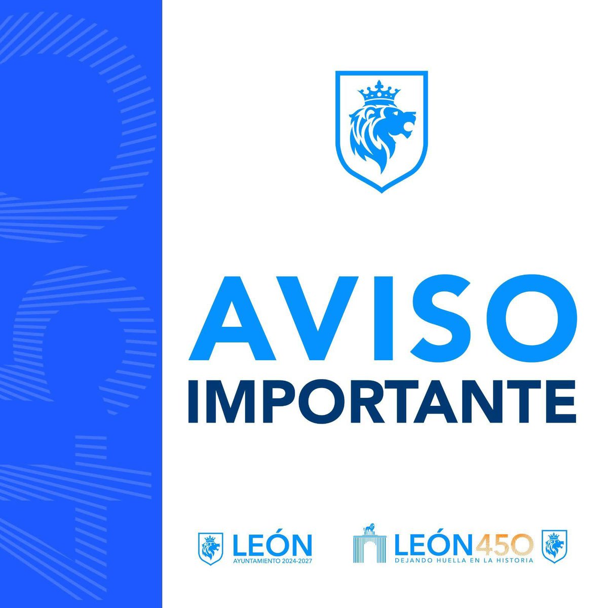 🚨 #León | 📢 AVISO IMPORTANTE
Debido a la situación que se presenta actualmente, se prevén afectaciones en el servicio de transporte público.

Se solicita a la ciudadanía tomar las debidas precauciones y prever sus tiempos de traslado para evitar contratiempos.
#4Noticias
