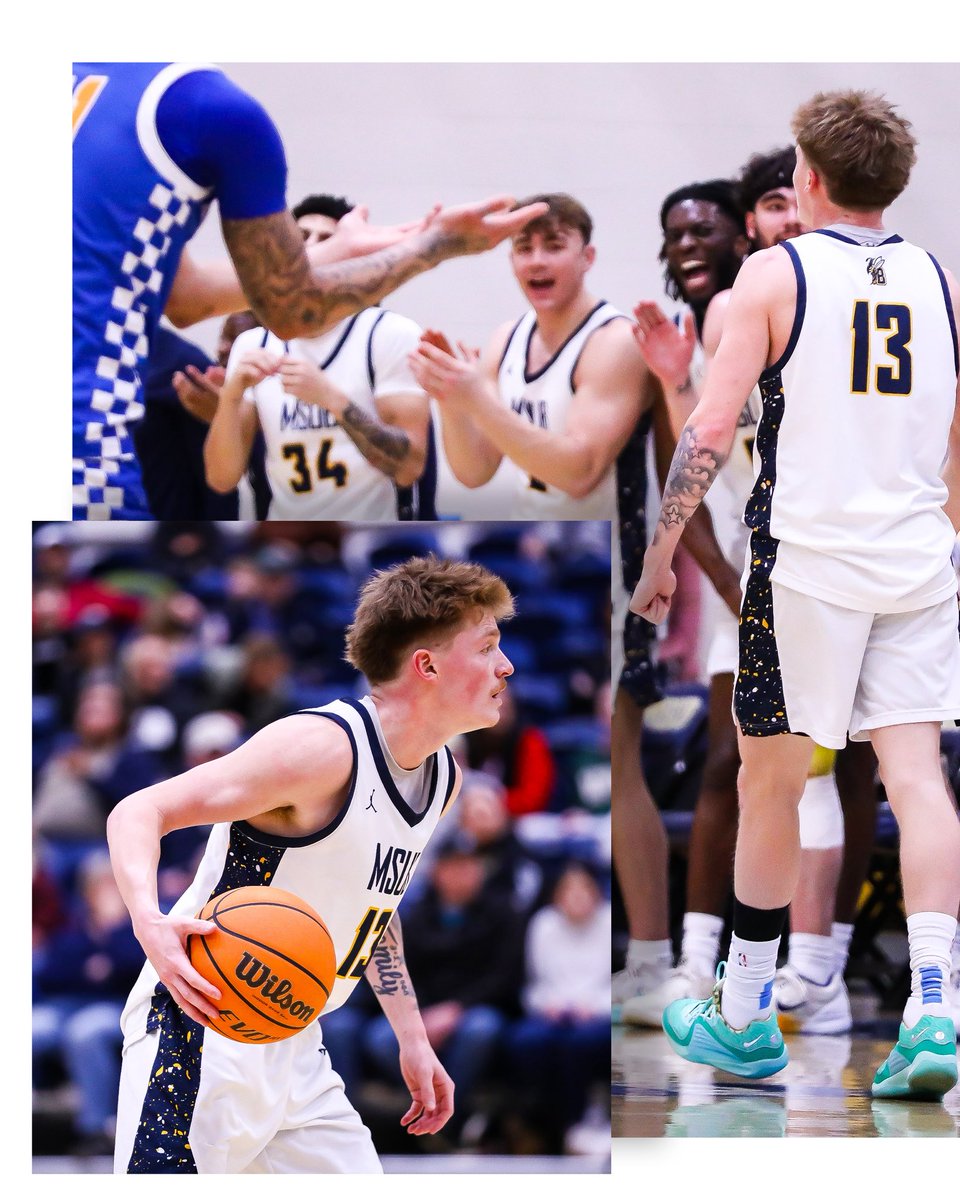 MSUB Men's Basketball tweet media