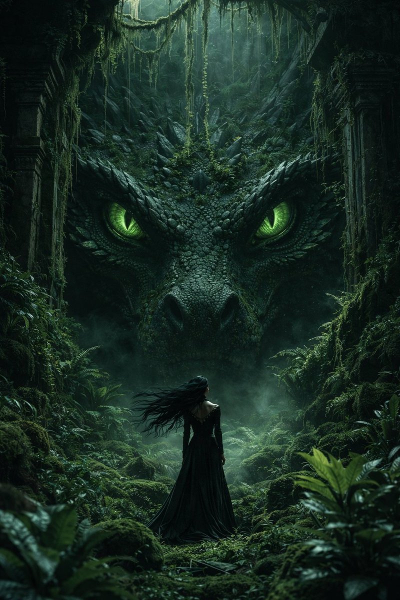 Green doesn’t always mean gentle. 💚🐉

#AIArt  #FantasyArt #CinematicArt #Green #DragonArt  #ConceptArt