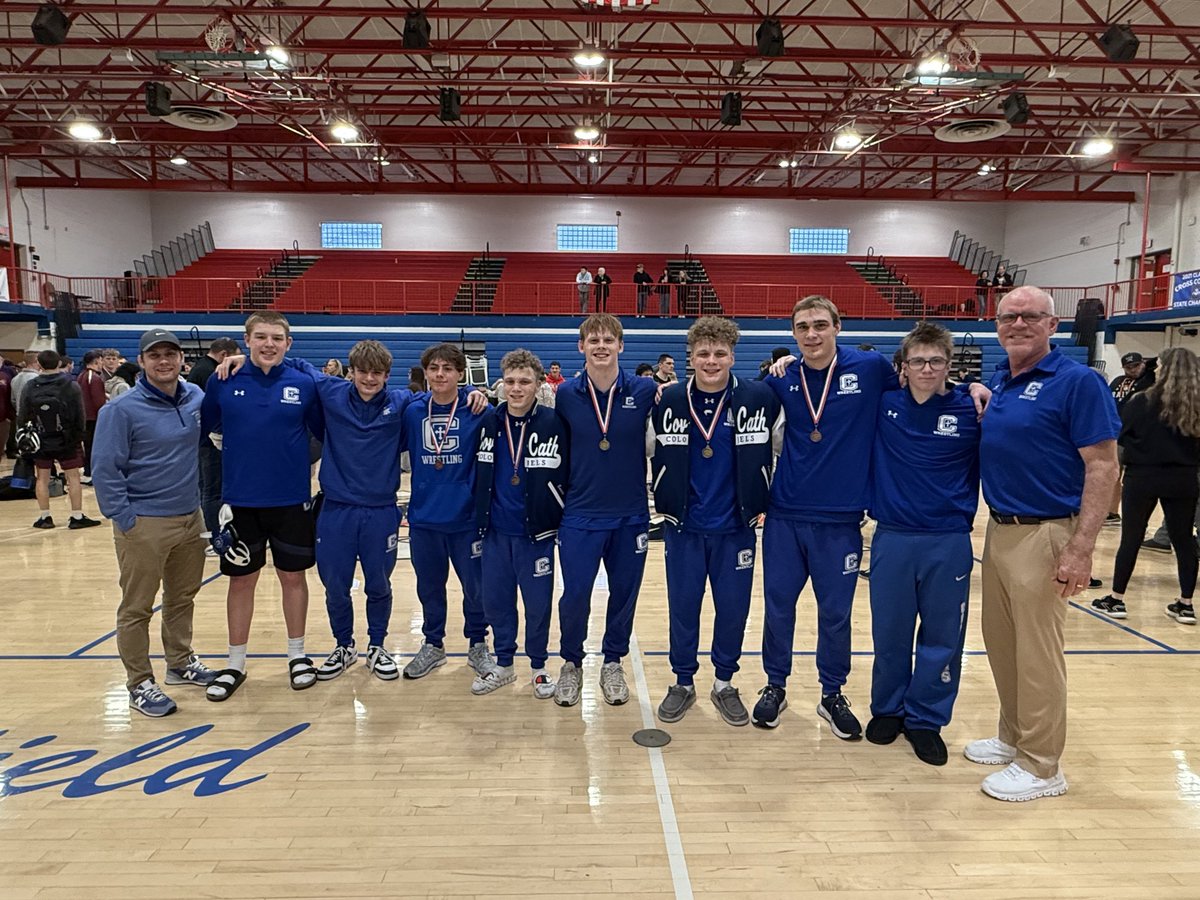 Congrats to Coach Horton and the Wrestling team on their 4th place finish at region which is best in school history. Keegan Bishop and Antonio Rodriguez both are regional champions! Eight state qualifiers. Good luck at state. Go Colonels!