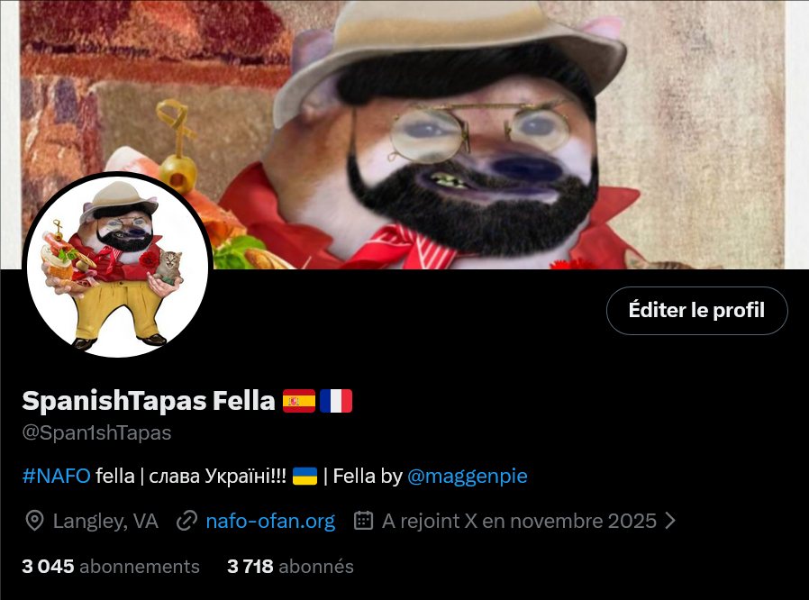 Fellas, can I have 4K followers? 

Thank you 🫡💙💛

#WeAreNAFO
#NAFOExpansionIsNonNegotiable