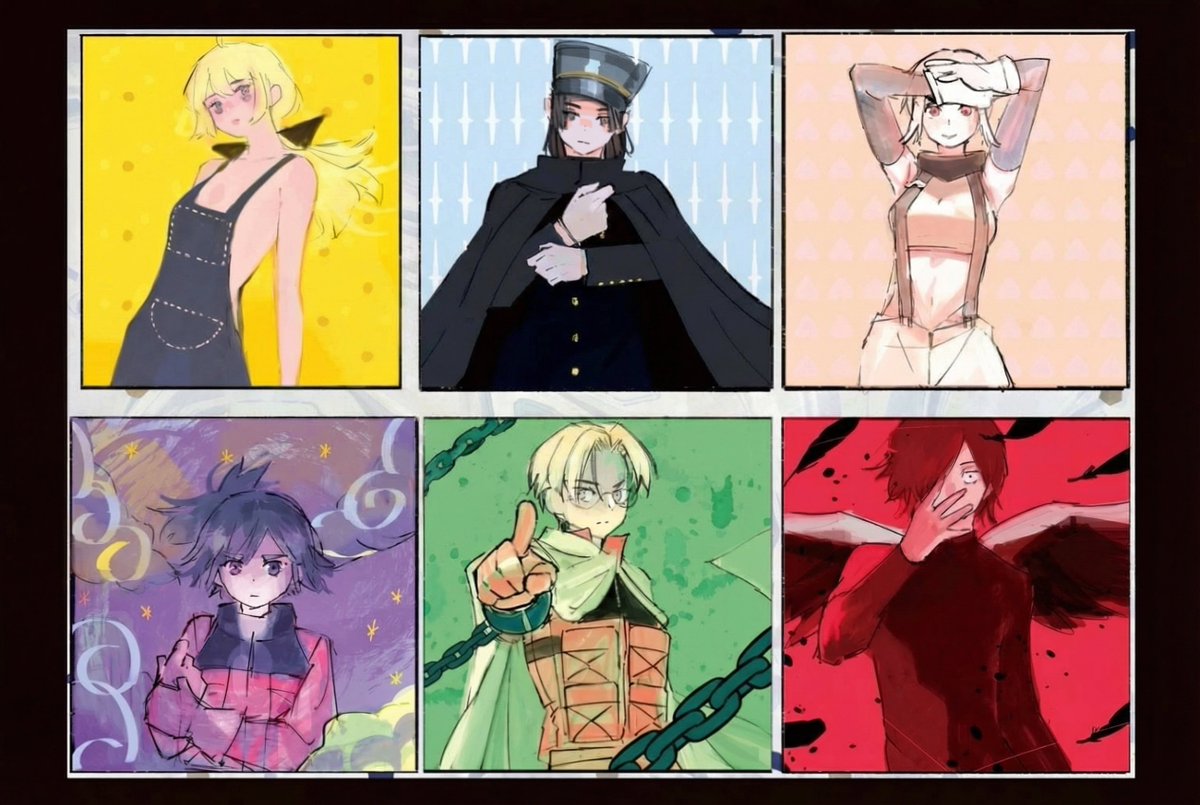 CHOUJIN X” vol.15 color illustrations by Sui Ishida Textless + HD