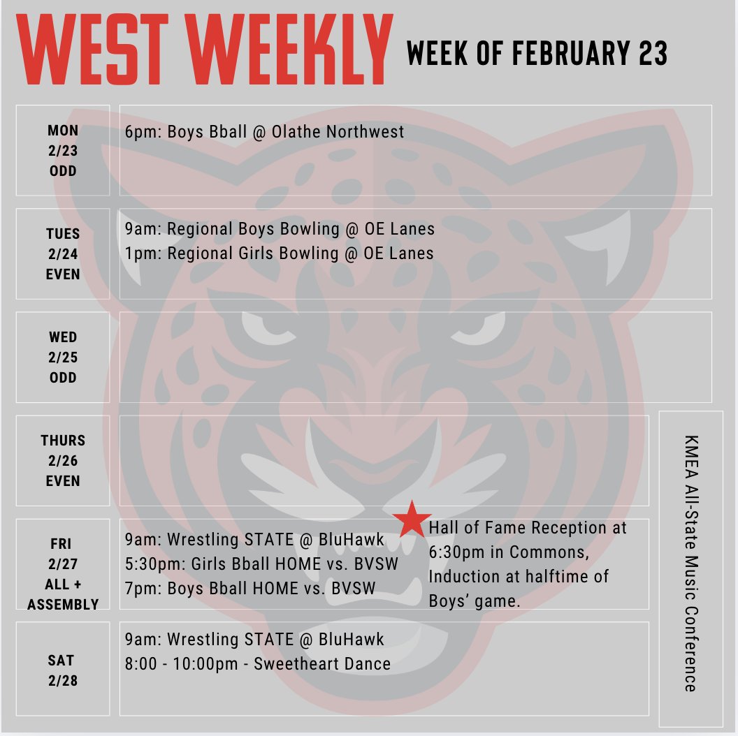 Blue Valley West tweet media