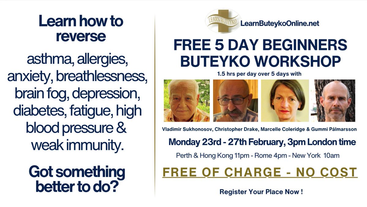 ergodrake's tweet photo. Learn the Classical Buteyko Method for Free !

#Buteyko https://t.co/PmpZb3Eoqi