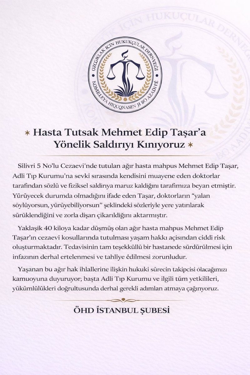 ÖHD İstanbul tweet media