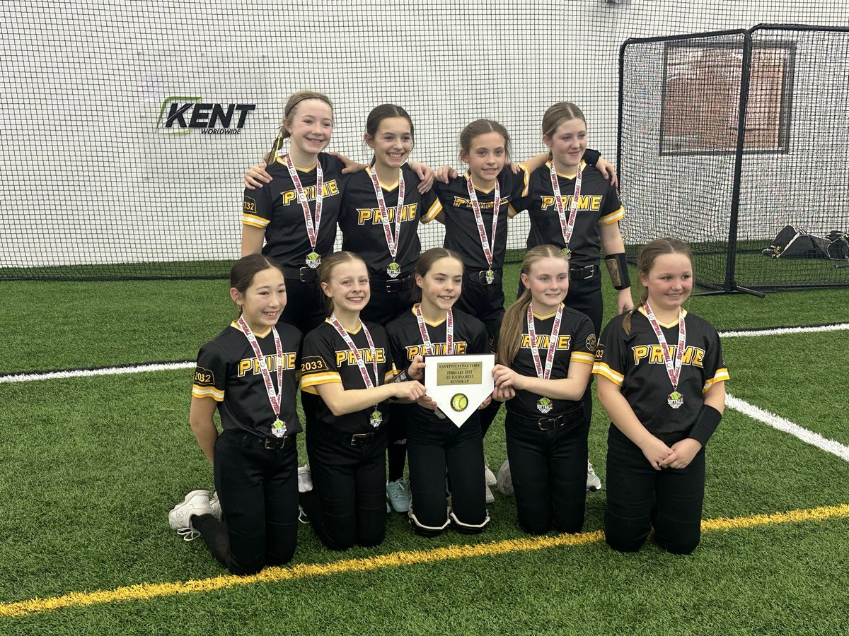 Fastpitch Factory February Fest Odd Teams Only 11U Runners Up - Storm Prime from Gretna Nebraska.