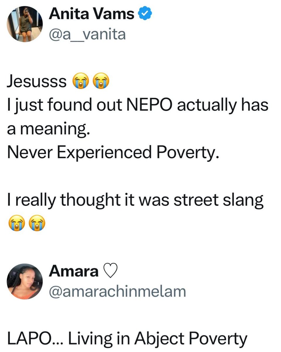 NEPO is not nepotism?