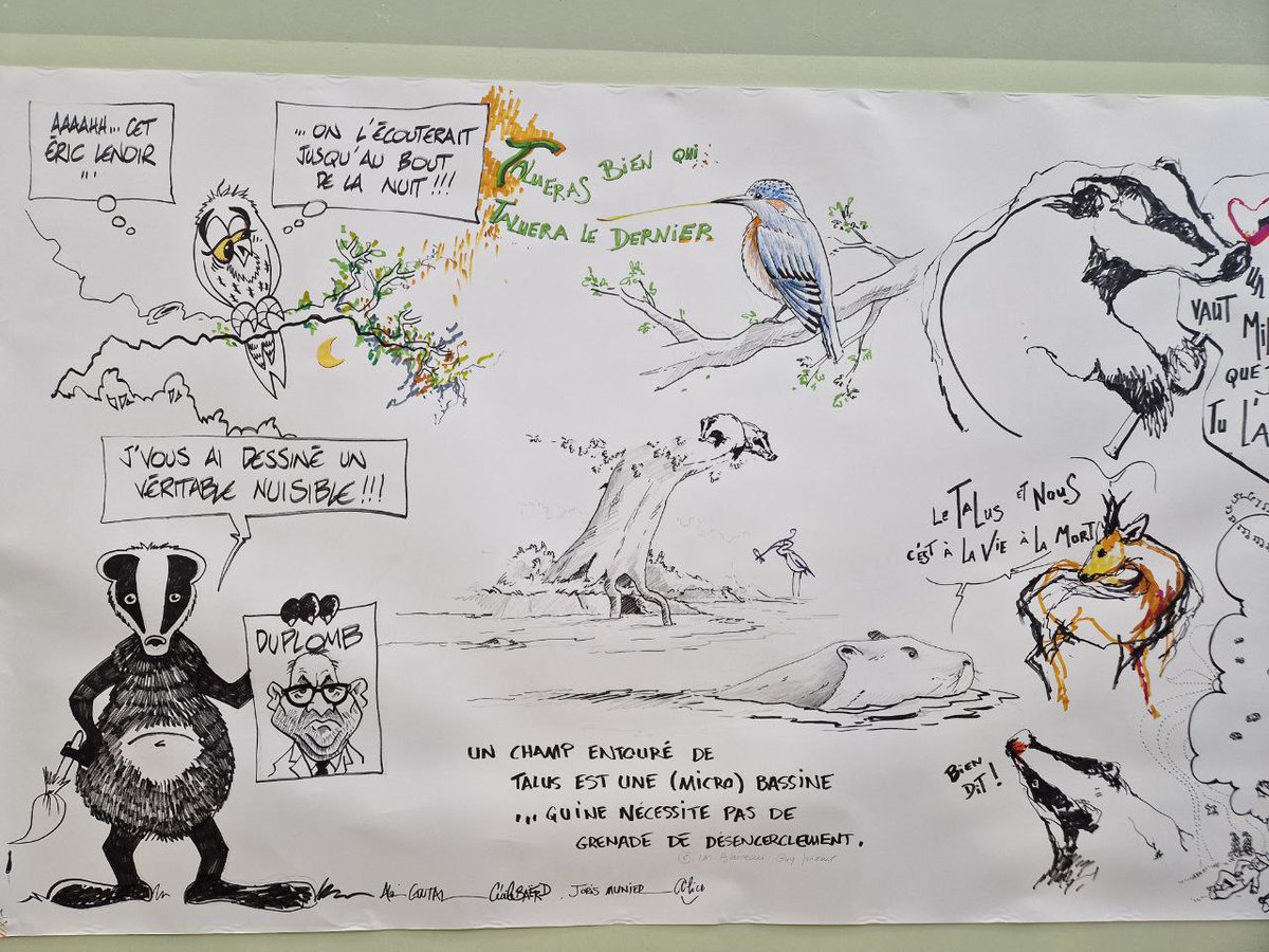 MLepvraud's tweet photo. A Saint-Nicodème samedi, à la Conférence d'Eric Lenoir sur son Grand traité des jardins Punk, lors de la journée des Talus, organisée par  Kleuzioù-Talus et l'Epicodème.
Mieux comprendre pour mieux défendre la biodiversité ! https://t.co/3Eez1BuD4p