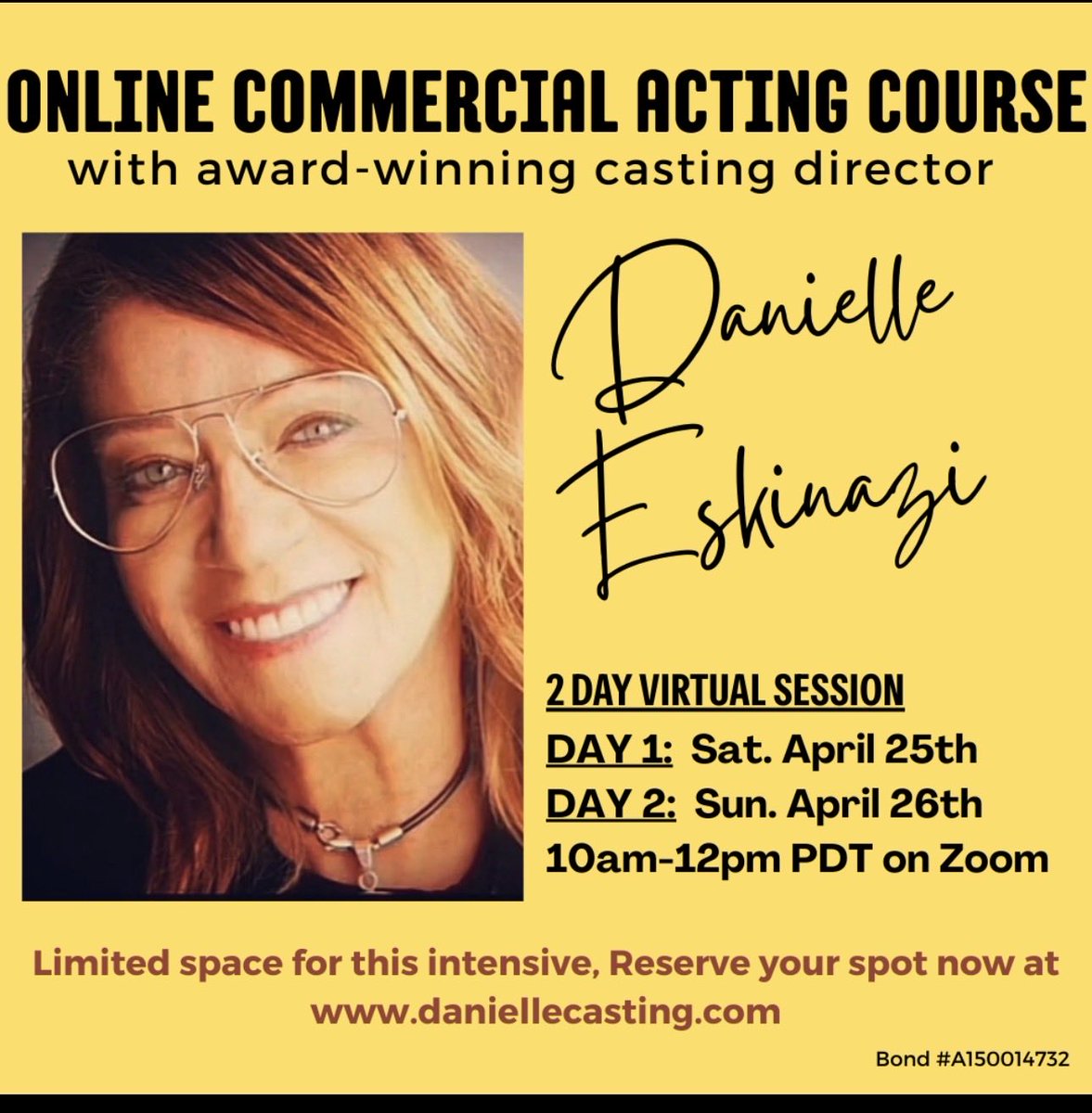 danielle Eskinazi Casting CCDA tweet media