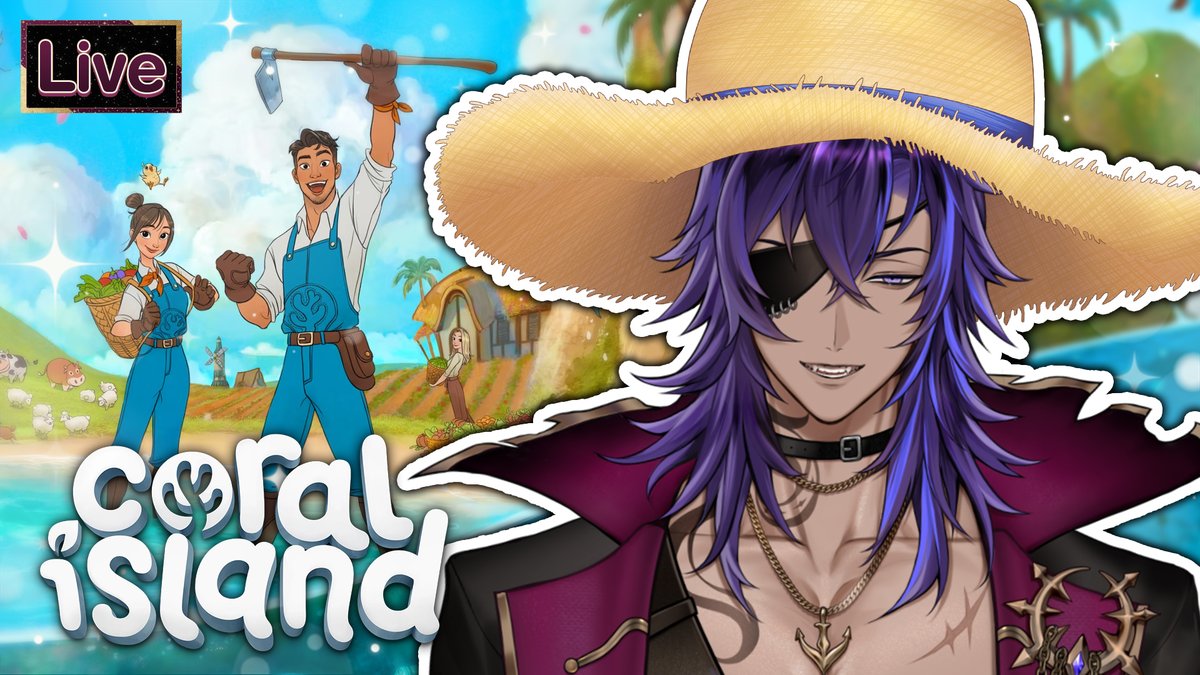 【Coral Island】สร้างอาณาจักรในเกาะร้าง
23.00 (GMT+7)
เมื่อโจรสลัดต้องมาทำไร่ทำสวน
youtube.com/live/OOTdxKtVd…