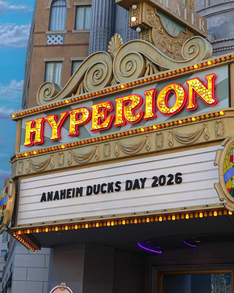 Today's the day!!! 

#AnaheimDucksDay | <a href="/DisneyParks/">Disney Parks</a>