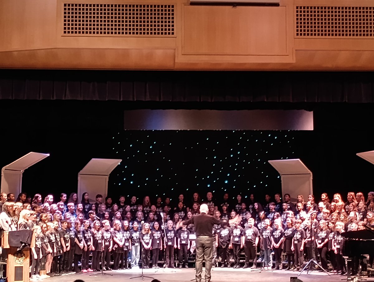 These Barton Pond chorus students did a great job at the WCPSS Elementary Honors Chorus event this weekend! I am looking forward to taking another group of students to this event next year!