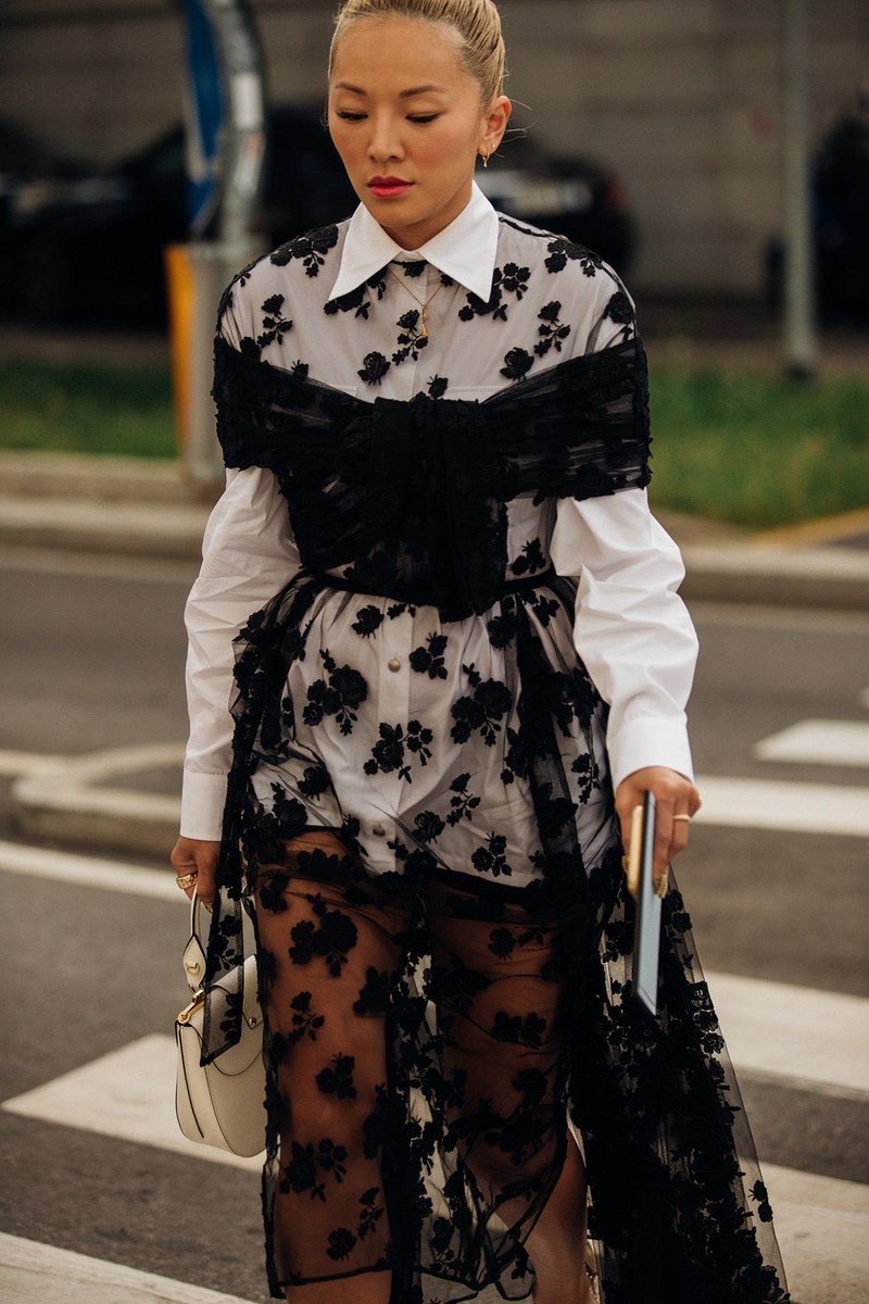 from the runway to the streets in milan. ciao!