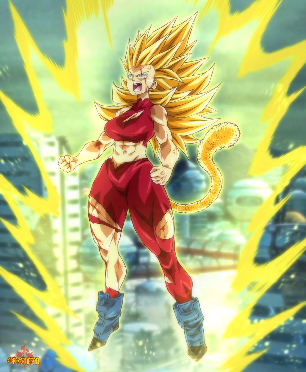 SSJページ Mizu Rage Super Saiyan OC belong to @big_meatghetti_star