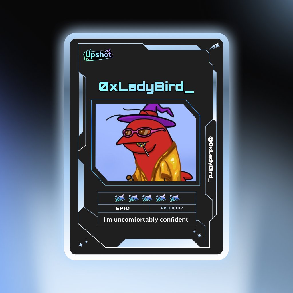 Just ripped my Predictor Card!

Ready to claim instant cash prizes, free packs and more.

Welcome to Prediction Play on <a href="/upshot_cards/">Upshot</a>

Your turn
beta.upshot.cards/?code=373ee814