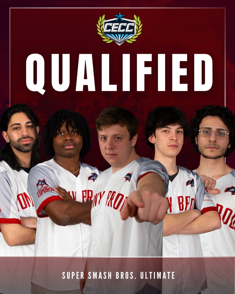 SBUEsports's tweet photo. BACK TO BACK CECC EAST CHAMPS🏆

With a clean 3-0 win against @Cuse_Esports, #StonyBrookSSBU is heading to Waco, TX!

#DareToBe https://t.co/CvnWq2PD4L