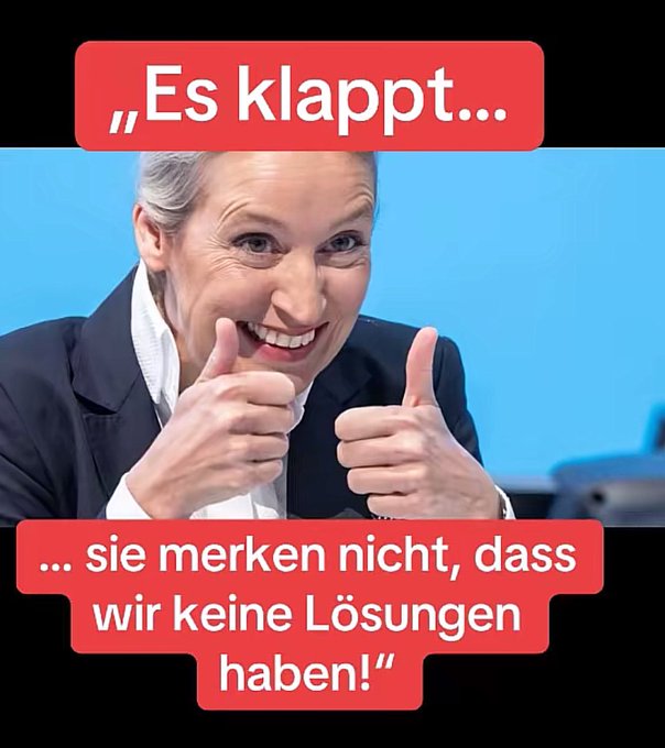 <a href="/herrm1938/">Unverbesserlicher Demokrat 🇪🇺</a> Ohne Listenplatz.😂🤣