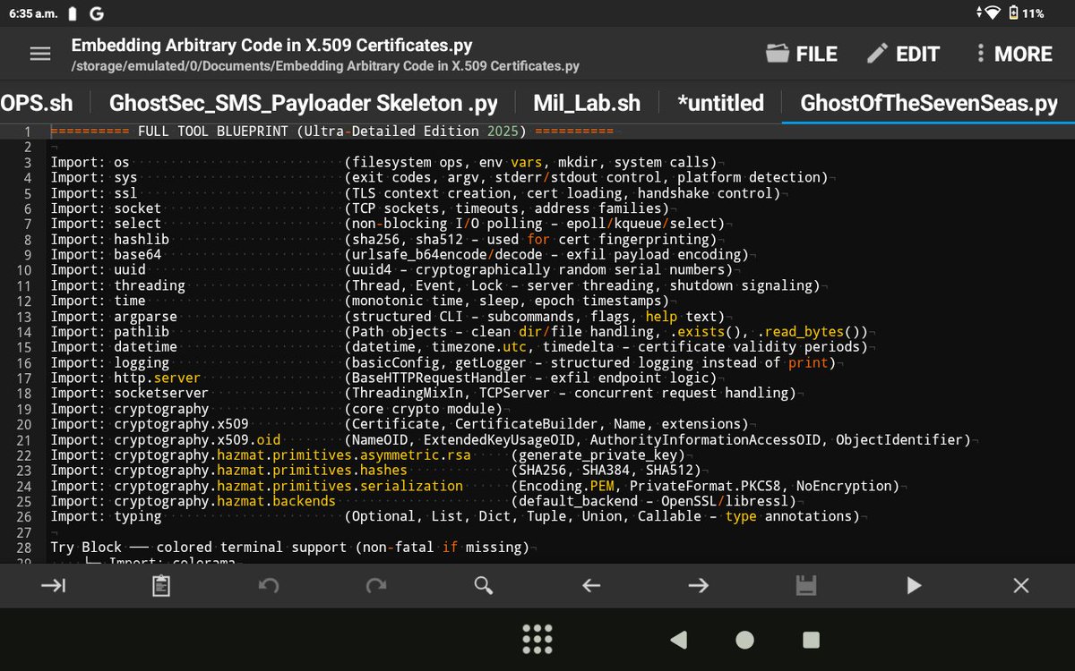 Ghost_Aptitude's tweet photo. Building a Reproducible PKI and TLS Laboratory in a Mobile Sandbox: https://t.co/vUdNbdiaIc
