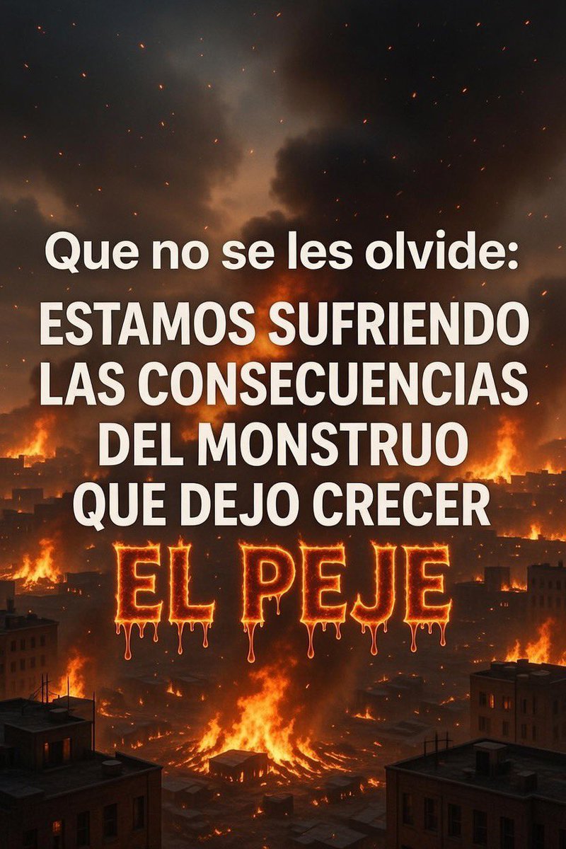 marcelcarrillog's tweet image. Siempre voy a aplaudir que el gobierno combata a quien viole la ley. Eso es lo mínimo.

Pero lo que vimos en Guadalajara no es normal: una ciudad sitiada, bloqueos coordinados, fuego y miedo.

Este monstruo no apareció de la nada.
Fue un poder que se dejó consolidar durante años