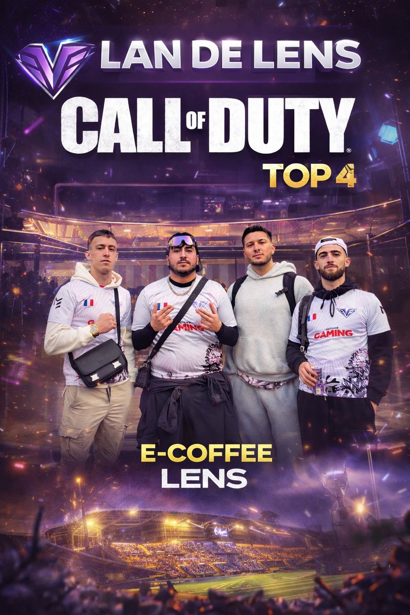 Notre première Lan pour la structure ou même pour les joueurs et enfin fini avec notre TOP4 ! 
GG l’équipe:
•<a href="/Flykooo/">VLK Flyko</a> 
•<a href="/StunAnml/">Lucas</a> 
•<a href="/Byyronn_/">Sie7n</a>
•<a href="/Nnurqza/">Nnurqza</a> 
Et un grand merci à <a href="/whiteRcod/">white</a> 
<a href="/E_coffeeLens/">E-coffee</a> 
#VLKWIN