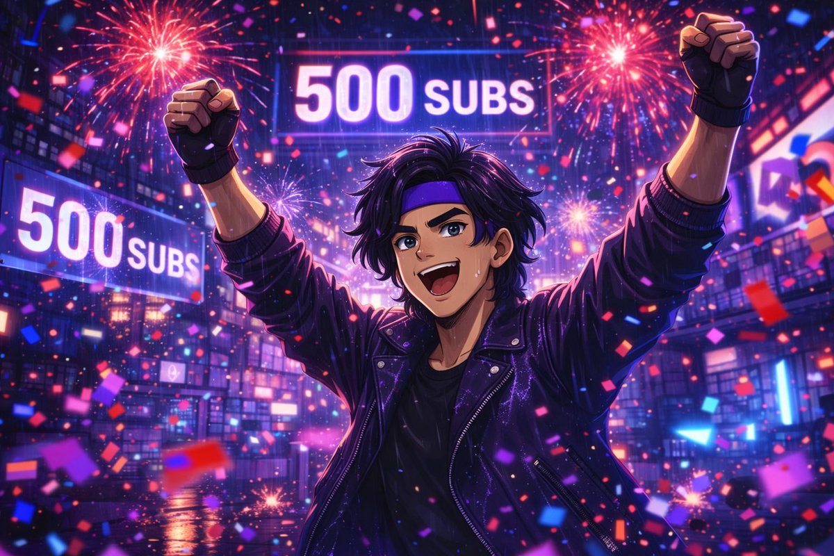 AMIGOSSS 🔥 YA SOMOS 500 EN YOUTUBE WUUU 🎉🔥
Gracias por estar aquí desde el inicio, por cada like, cada comentario y cada risa en este camino. Esto no se acaba… apenas empieza 😈🔥
Vamos por más WUUU 🚀

👇 Aquí el canal:

youtu.be/vUk7TPu1CUI?si…

#YouTubeGaming #GamerLife