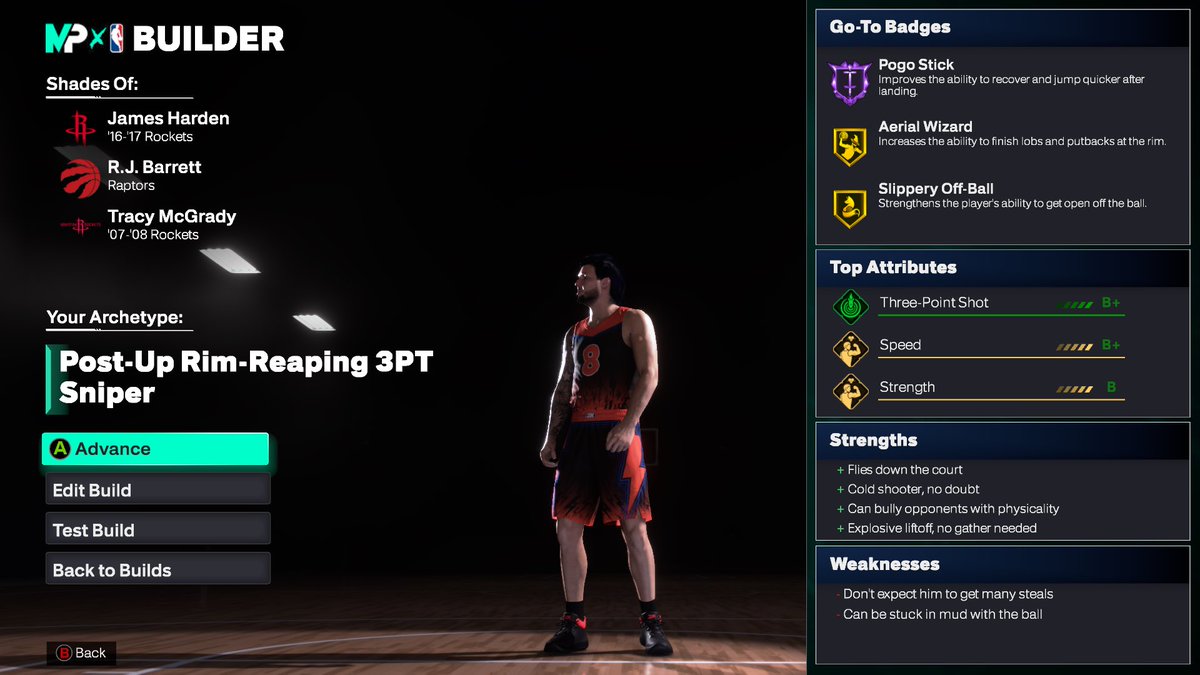 3 build archetypes all wrapped into one! 😤💪🏻 #nba2k26