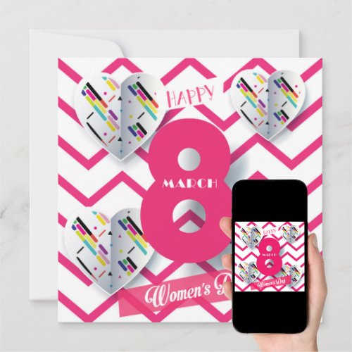 sofiartmedia's tweet image. 🥰Happy Women’s Day! 8th March International Holiday card
#zazzlemade #march #greetingcards #WomensDay #International #day #woman #girl #8march #eght #celebrate #gifts #love #design #sales #red #modern #Art #personalized #text #download
zazzle.com/happy_women_s_… via @zazzle