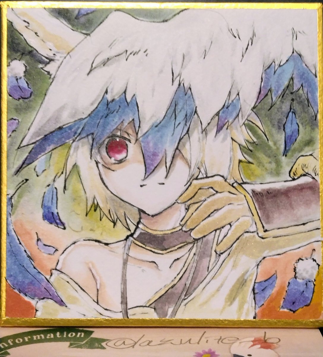 今現在出来てる色紙こんな感じ