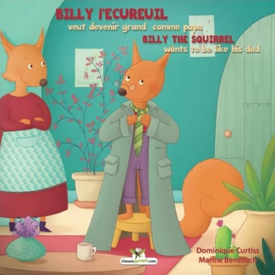 Billy the squirrel wants to get on his own. He thinks he is big like his dad so he does not need mum's help anymore. But Billy learns that trying to be like a big squirrel does not mean you are one.
#kidslit #kidsbook #childrensbook 
#picturebook urls.fr/bCOmiU